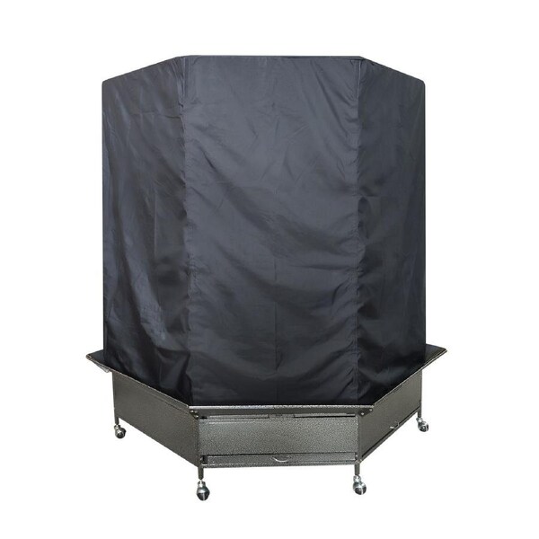 YES4PETS 185cm XXL Corner Bird Cage Pet Parrot Aviary Perch Castor Wheel With Cover