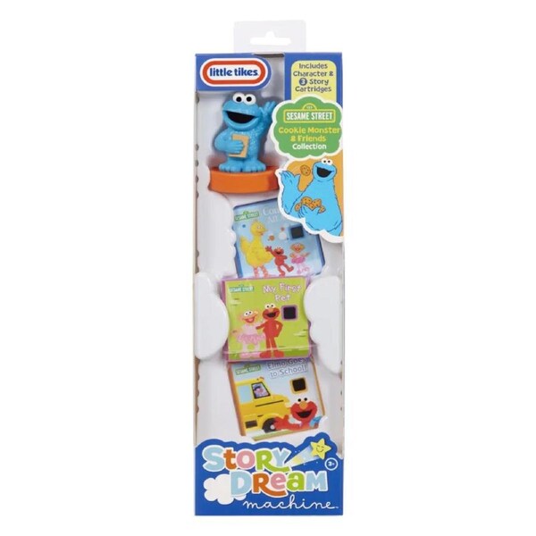 Little Tikes Story Dream Machine Sesame Street Cookie Monster & Friends Collection
