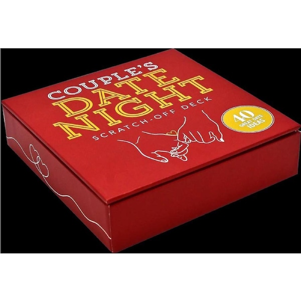 Peter Pauper Press Couple's Date Night Scratch-Off Cards, 340559