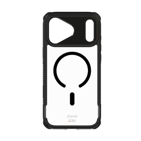 EFM Cayman Phone Case with D3O Zero For iPhone 17 Pro Max 6.9in Black