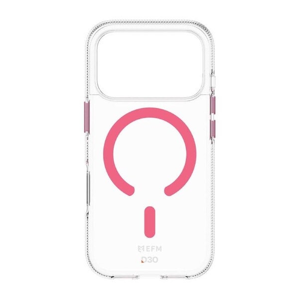 EFM Ibiza Phone Case with D3O Zero For iPhone 17 Pro 6.3in Pink