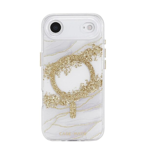 Case-Mate Karat Granite MagSafe Phone Case For iPhone 17 Air 6.5in Gold