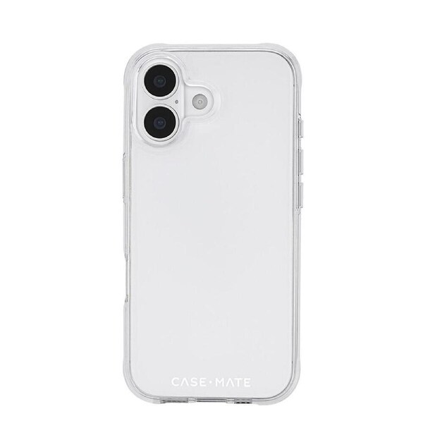 Case-Mate Tough Impact Protect Phone Case for iPhone 17 6.3in Clear