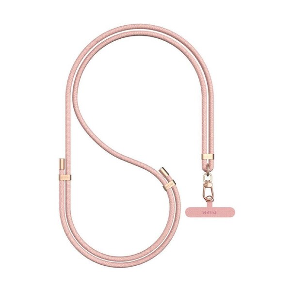 EFM Go Crossbody Hands-Free Universal Mobile Phone Lanyard Holder Pink