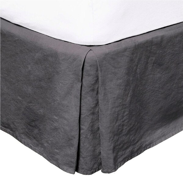 Bambury Home Living Linen Valance Charcoal KB