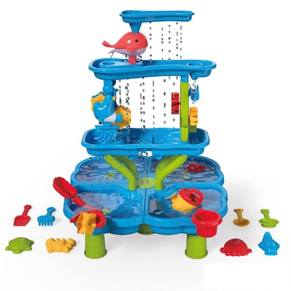 Nevenka Kids Sand Water Table Toys Summer Activity Toys for Toddlers-07