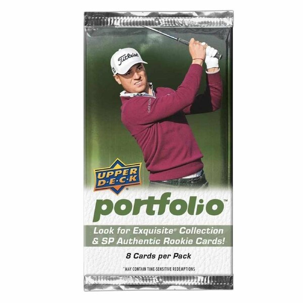 Upper Deck 2024 Portfolio Golf Hobby Pack