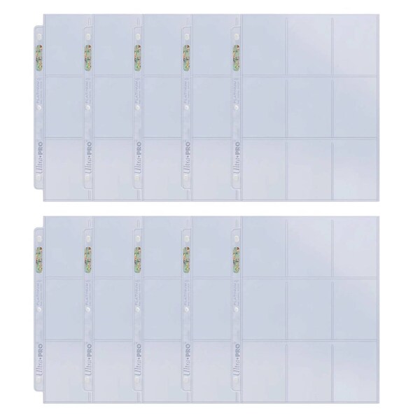 Platinum Series 9 Pocket Page for Trading Cards (10 Pack)