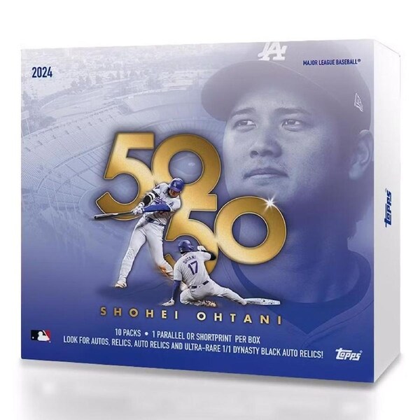 Topps 2024 MLB Baseball 50/50 Shohei Ohtani Box