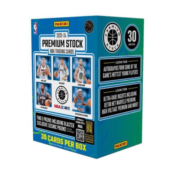 Panini 2023/2024 NBA Premium Stock Basketball Blaster Box
