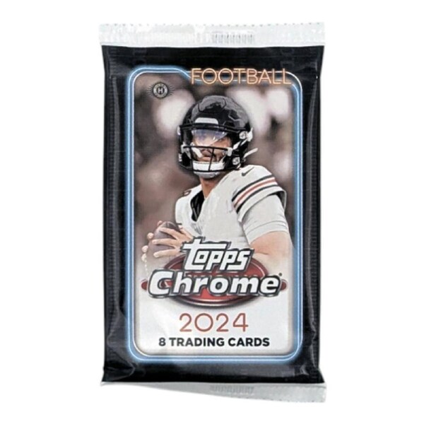 Topps 2024 Chrome Football Hobby Pack