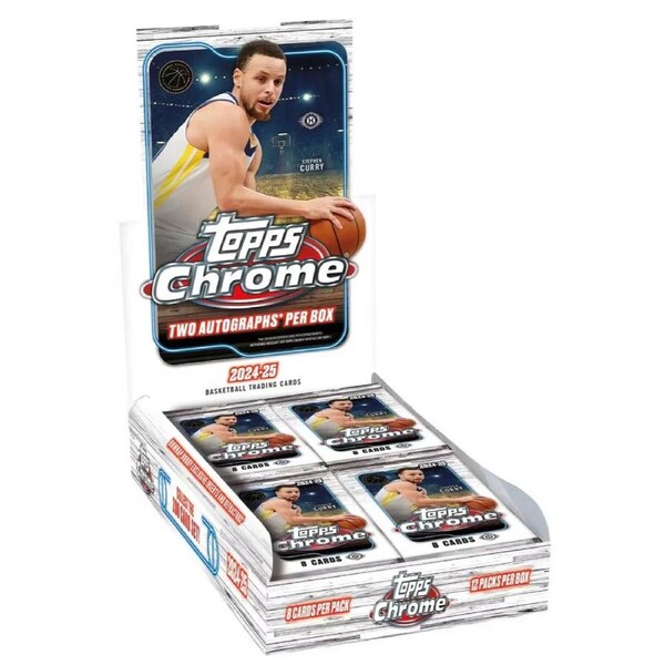 Topps 2024/2025 Chrome Basketball Hobby Box