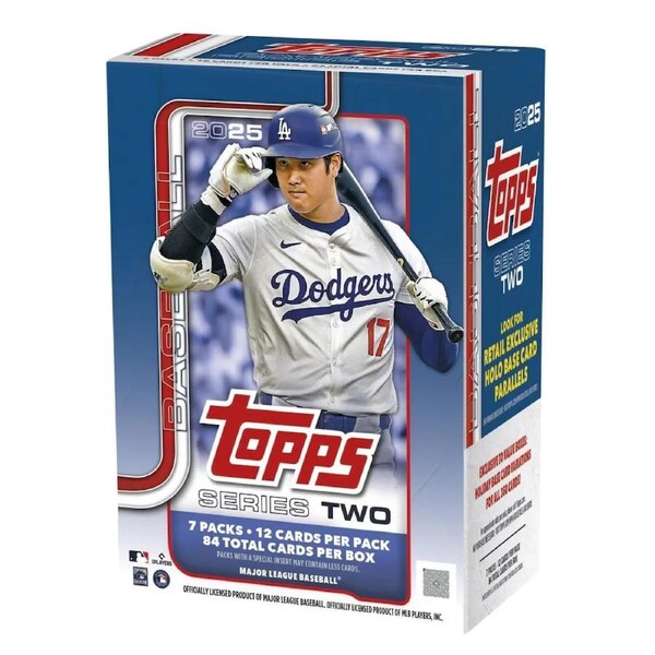 Topps 2025 MLB Series 2 Baseball Blaster Box