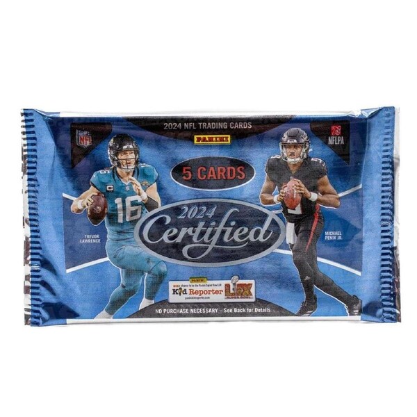 Panini 2024 NFL Certified Football Hobby Pack