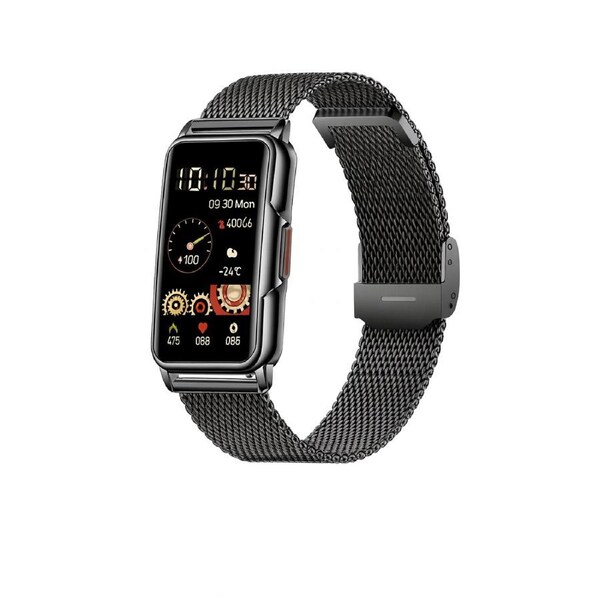Smart Watch Full Touch Bluetooth Call IP67 Fitness Tracker mesh belt