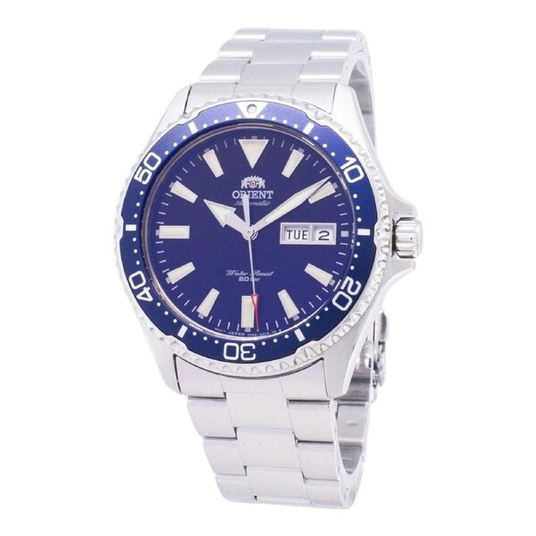 ORIENT RA AA0002L39B Kamasu Mako III Men's 200m Automatic Watch Blue Dial