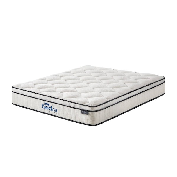 Bedra Boucle Mattress Queen Double King Single Bed Pocket Spring Memory Foam Queen