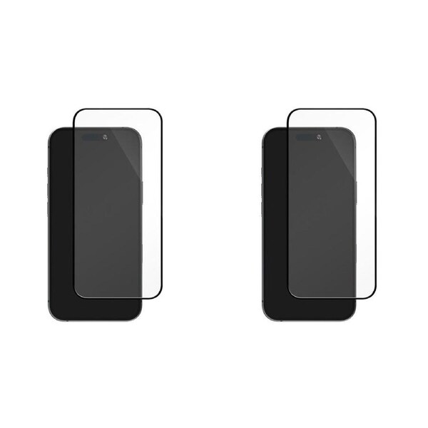 2PK EFM ScreenSafe Glass w/ D3O Screen Protector For iPhone 17 Pro Max Clear