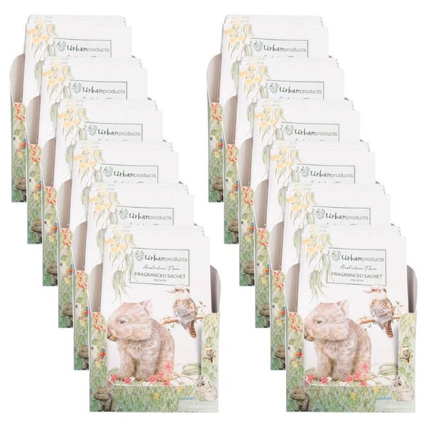 12x Urban Popcorn Blue Australiana Fragranced Paper Sachet Bag 20g