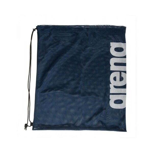 Arena Team Mesh Drawstring Swimgear Bag Swimming Accessory Navy