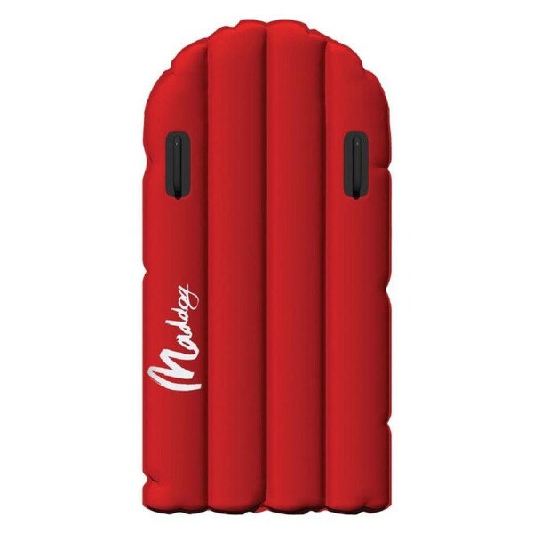 Maddog Fabric Surfmat w/Handles Heavy Duty Surfing Accessory 133x78cm Red