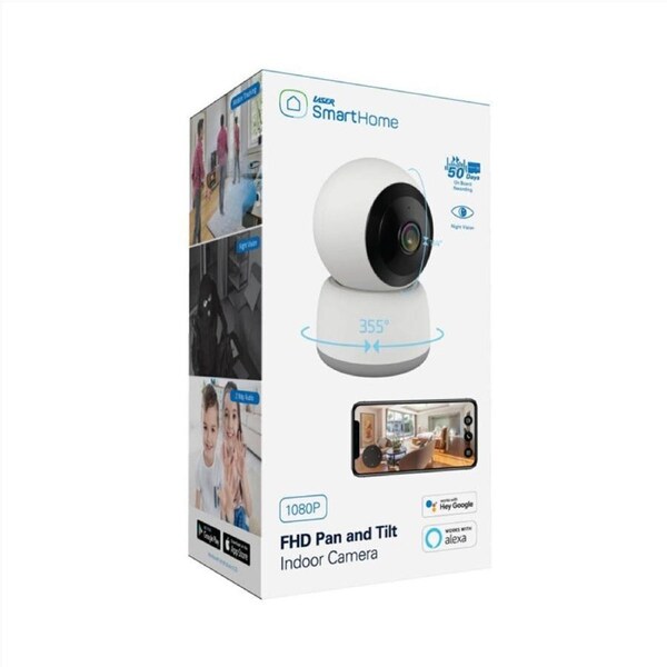Laser Smart Home FHD Pan and Tilt 360 camera