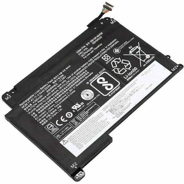 Replacement Battery for Lenovo Yoga 460, P40 Yoga - Compatible with 00HW020, 00HW021, SB10F46458, SB10F46459 - 11.4V 4540mAh Li-ion