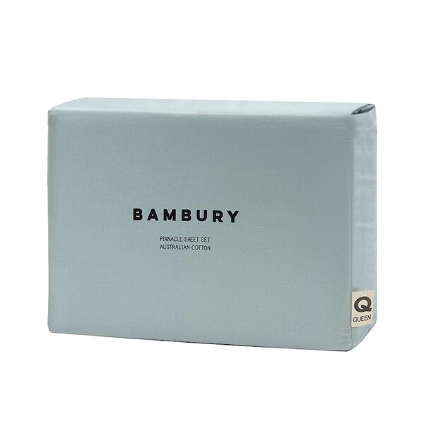 Bambury Pinnacle Sheet Set Surf Home Bedding w/Pillowcase Cotton King