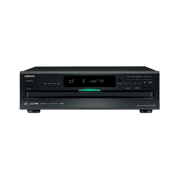 Onkyo DXC390M4 6 Disc 10W CD Player Stereo 13.1x43.2x43.5cm Black