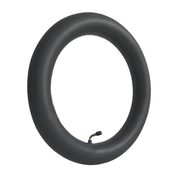 TDR 20 x 2.50 Bicycle Tube Kids Bike Inner Tube Rubber Bent Schrader Valve 20 Inch BMX Folding Tricycle Tyre Replacement Tube for E-Bike Bicycle