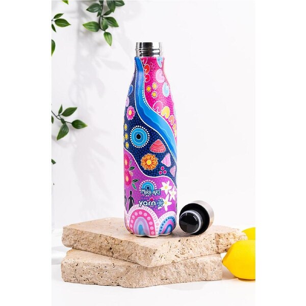 Thriving Together Vacuum Insulated Double Walled Stainless Steel Water Bottle