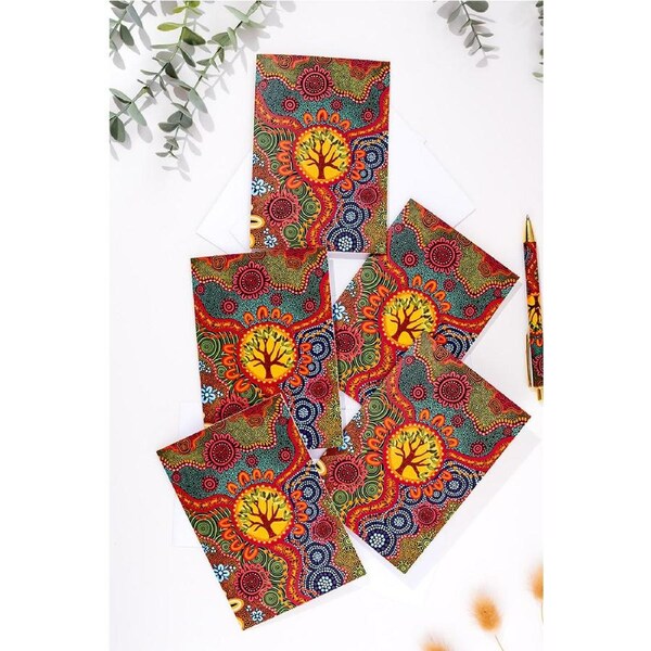 Wurung (Branches) Greeting Cards (5 Pack)