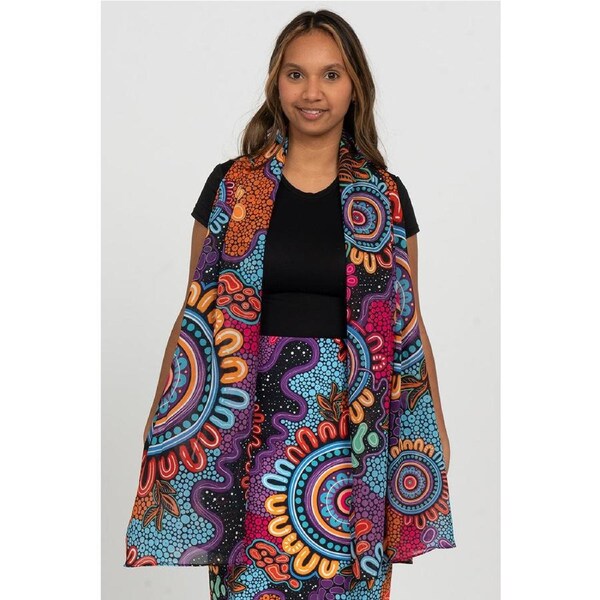 Celebration Rectangle Chiffon Scarf