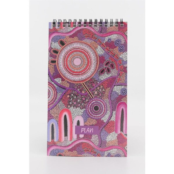 Pink Colours Spiral Notepad