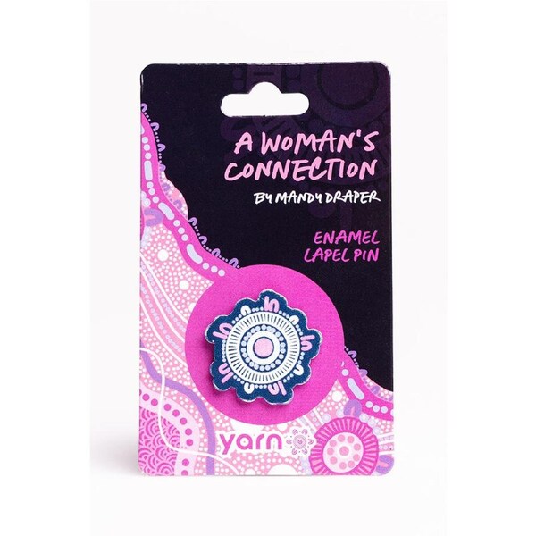 A Woman's Connection Lapel Pin