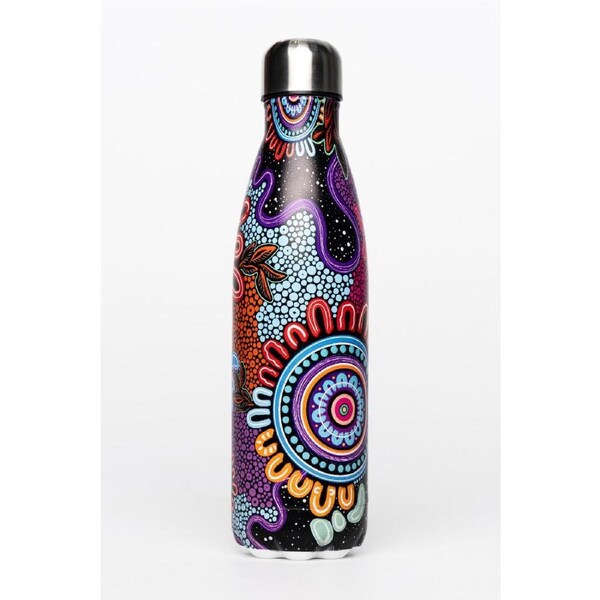 Celebration Vacuum Insulated Double Walled Stainless Steel Water Bottle