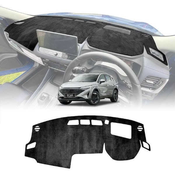 Dash Mat for Nissan QASHQAI J12 Series 2022-Onwards With HUD Non-Slip Microfiber Pad Cover Interior Accessories