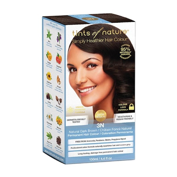 Tints of Nature Permanent Hair Colour 3N (Natural Dark Brown)