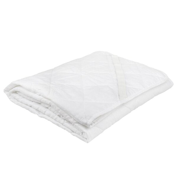 Bambury Villa Plus Strap Fit Mattress Protector Quilted Bedding Long Single