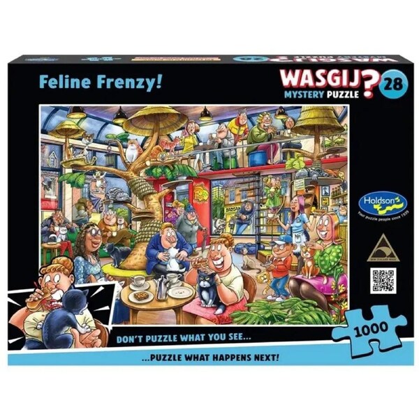 Wasgij! Mystery #28 Feline Frenzy 1000 Piece Puzzle