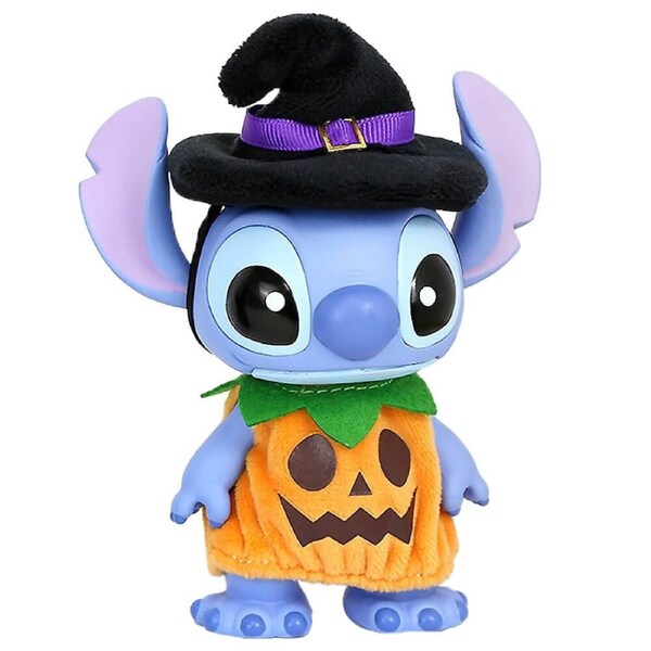 Disney Stitch Pumpkin Outfit Figurine