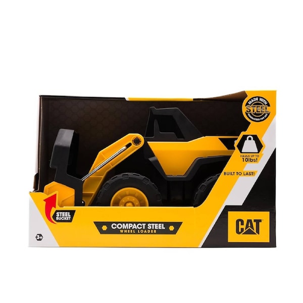 CAT Compact Steel Wheel Loader Toy Vehicle