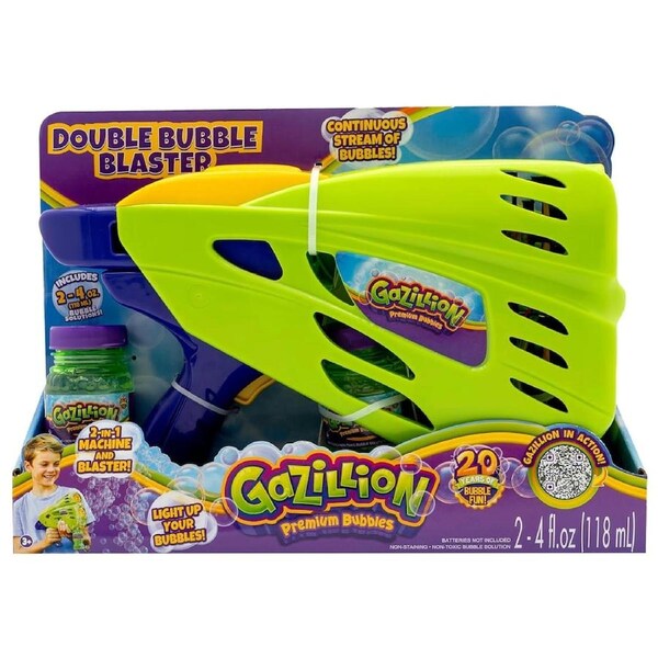 Gazillion Bubbles Double Bubble Blaster