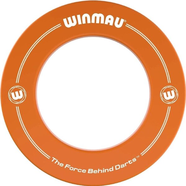 ORANGE WINMAU Professional Dart Board Surround one piece Surround