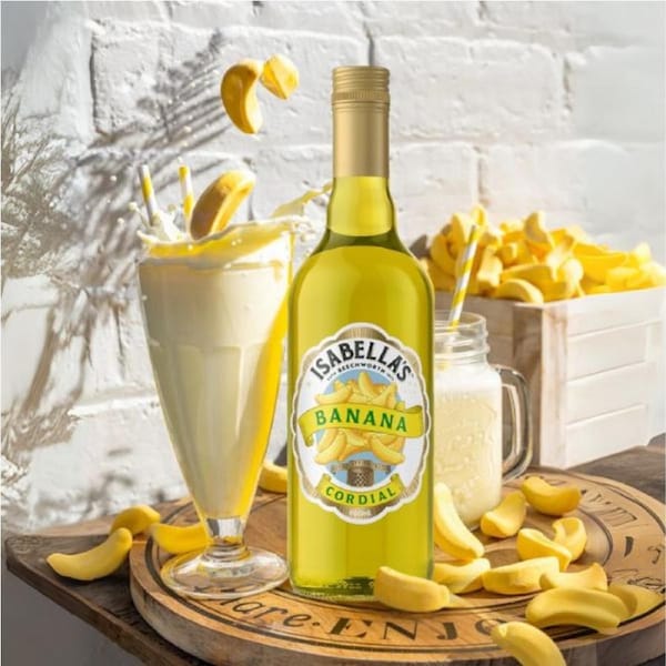 Isabella's Banana Cordial 700ml