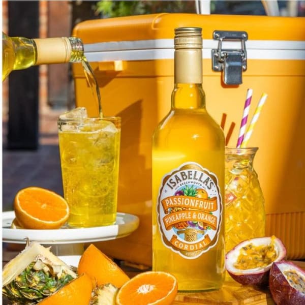 Isabella's Passionfruit Pineapple and Orange Cordial 700ml
