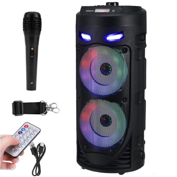 Portable Bluetooth Party Speaker Sub Woofer Heavy Bass Sound System & MIC 3000W