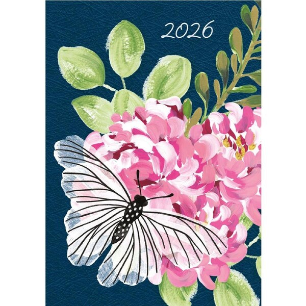 2026 Planner Flutter A6 Week to View Flexi, The Gifted Stationery GSC26530