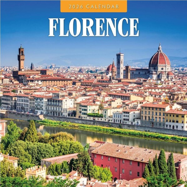 2026 Calendar Florence 16-Month Square Wall, Red Robin RR261314
