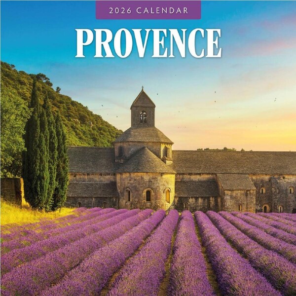 2026 Calendar Provence 16-Month Square Wall, Red Robin RR261327